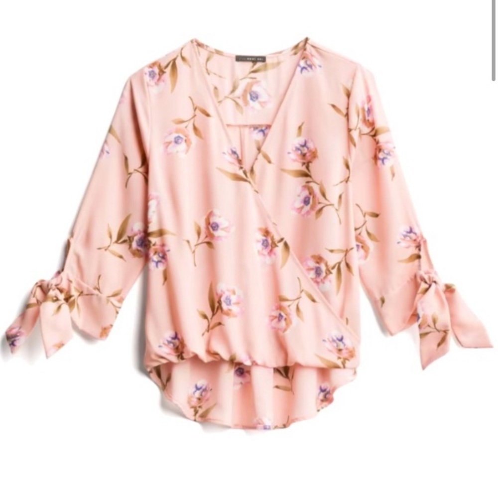 Stitch fix West Kei surplice high low top MP